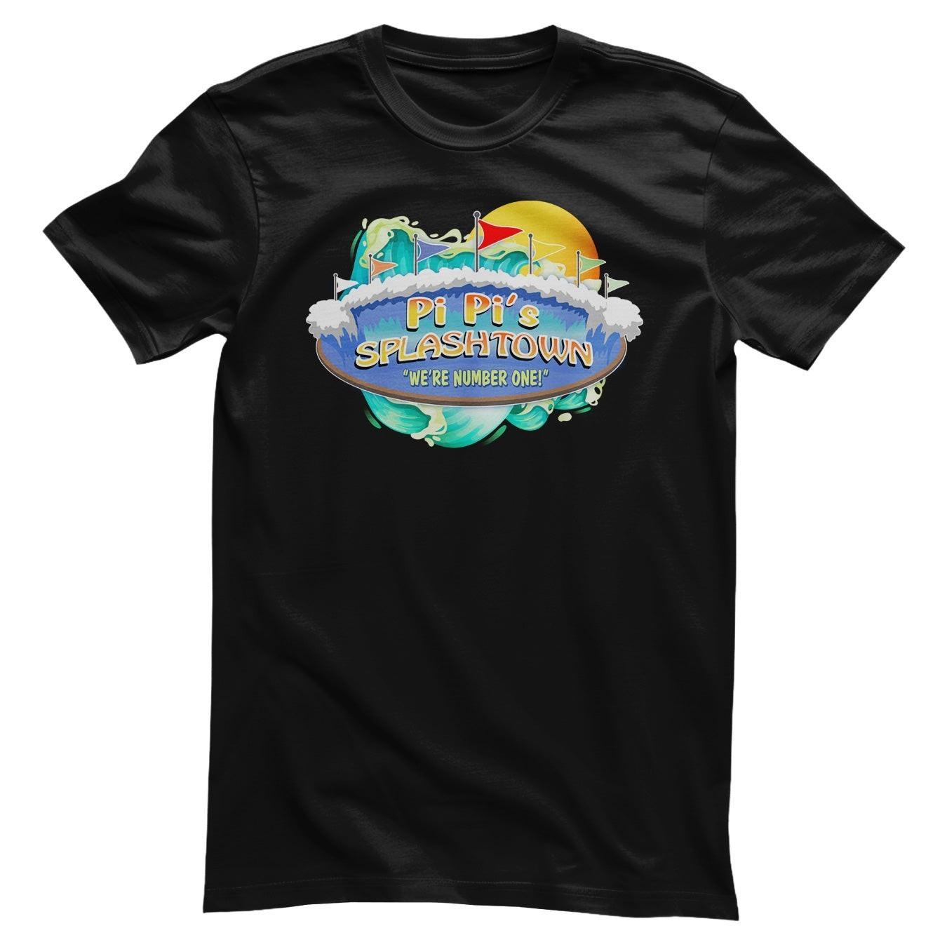 Officially Licensed South Park Pi s Splashtown Mens T-Shirt XL