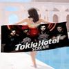 1 Stück Vintage Rock T-Tokio H-Hotel Mikrofaserdecke Schnelltrocknende Strandtücher Übergröße Druck Super Saugfähige Handtuchdecke