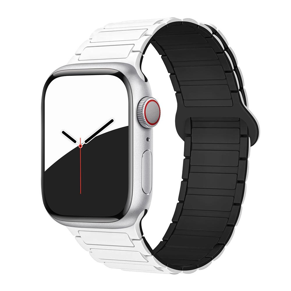 Apple Watch S11 Silicone Magnetic Strap for iWatch 98765th Gen SE