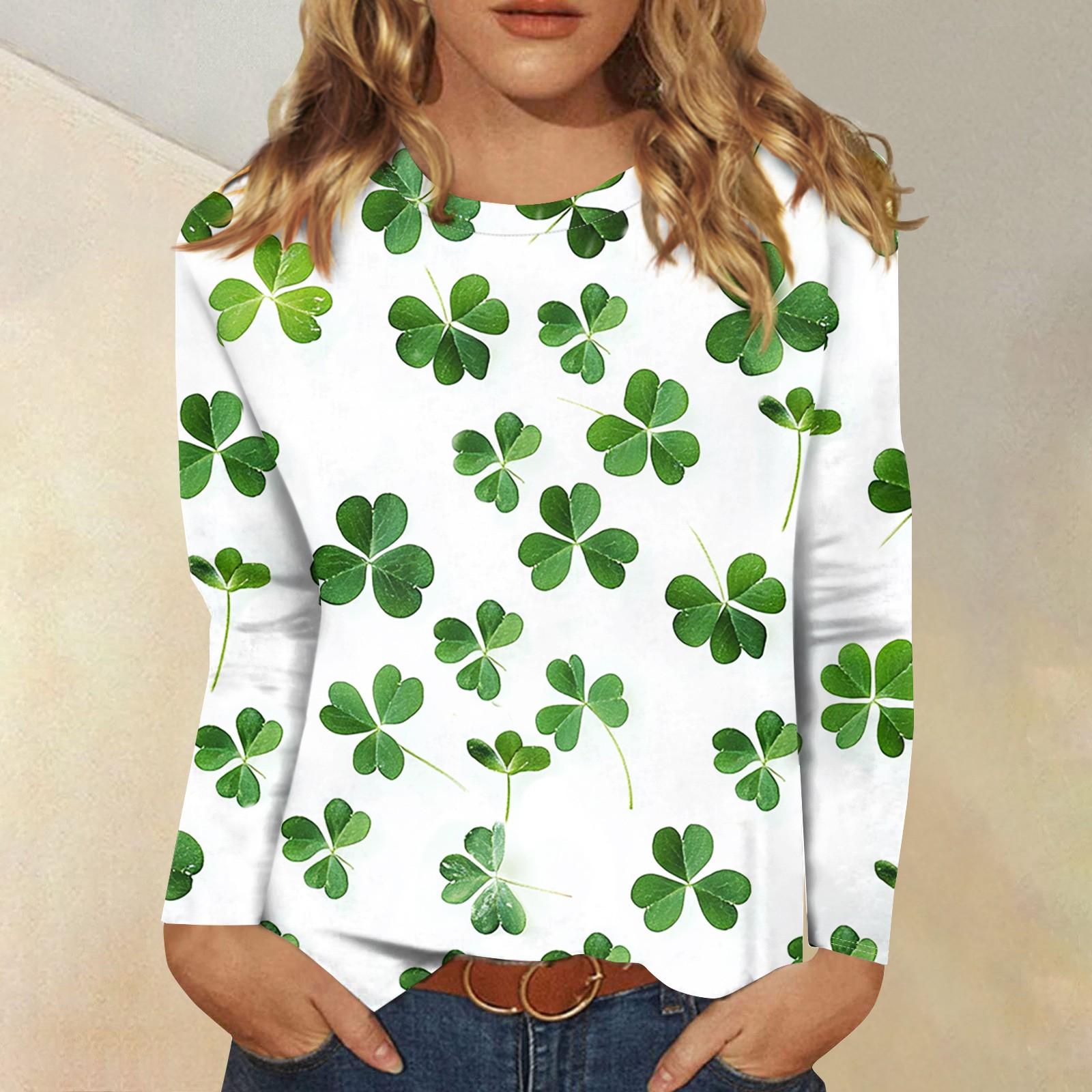 

Жіночі сорочки з довгим рукавом. Милі футболки з принтом. Блузки. Повсякденні футболки великих розмірів. Базові топи. Пуловер, Різдво. XL білий