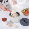 Doppellagiger Mikrowellen-Dämpfer & Reiskocher mit hochtemperaturbeständiger Lunchbox