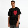 Funny I Love DILFS Heart Print Casual T-Shirt Unisex Loose Breathable Daily Top Pure cotton T-shirt