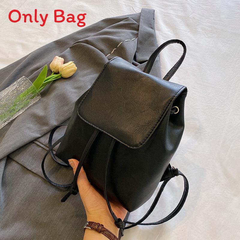 Womens Fashion Casual Backpack With Durable Pu Material For Street Style