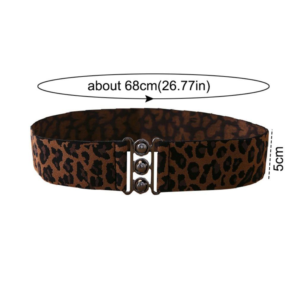 Fashion Stretch Wide Elastic Belt Cinch Casual Waist Band Dress Cummerbands For Ladies Women