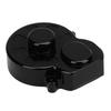 Gearbox Housing Cover Fit for Losi B T 1 24 RC Car Aluminum Alloy RC Gearbox Transmission Case Shell Black