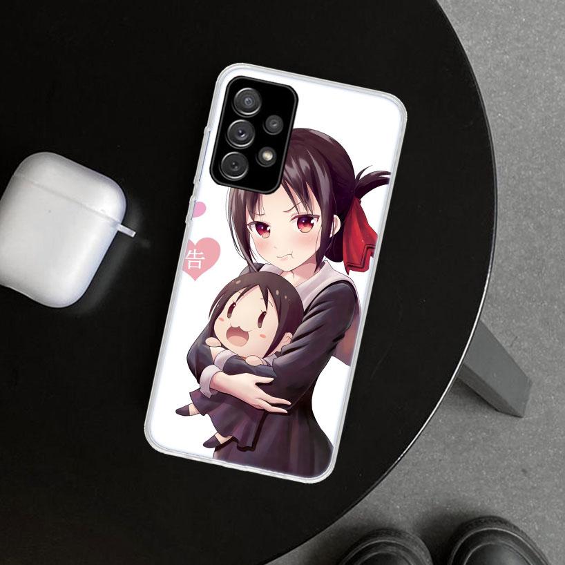 Kaguya Sama Shinomiya Phone Case Cover for Samsung Galaxy A12 A22 A32 A52 A72 A02S A51 A50S A31 A20S A10S Note 20 Ultra 10 Plus