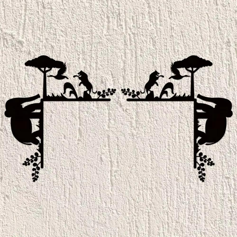 Украшение угла двери — фото 7