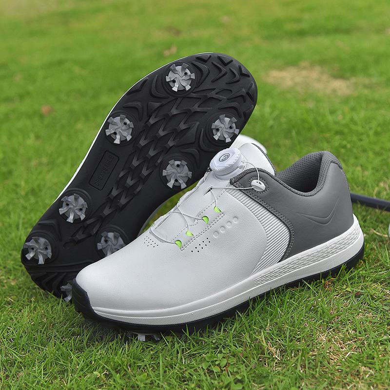 Foreign trade new professional golf shoes men's 47 large size non-slip and wear-resistant outdoor training sports shoes with nails