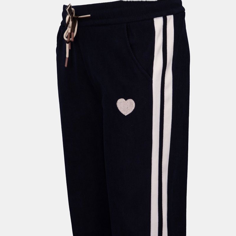 Bas de jogging avec bandes nelsy avec coeur Femme BURTON OF LONDON