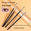 Pony Hair Eyeshadow Brush Set: 4-Piece Fine Eye Makeup & Under-Eye Blending Tools