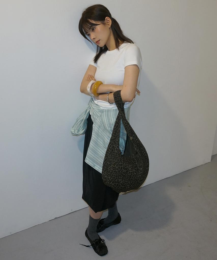 Salbol Fig Leopard Bag [Brown]