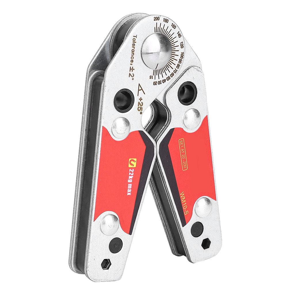 

20 degrees 200 degrees Adjustable Angles Welding Magnetic Welding Clamp Holder Welder Tool Accessories