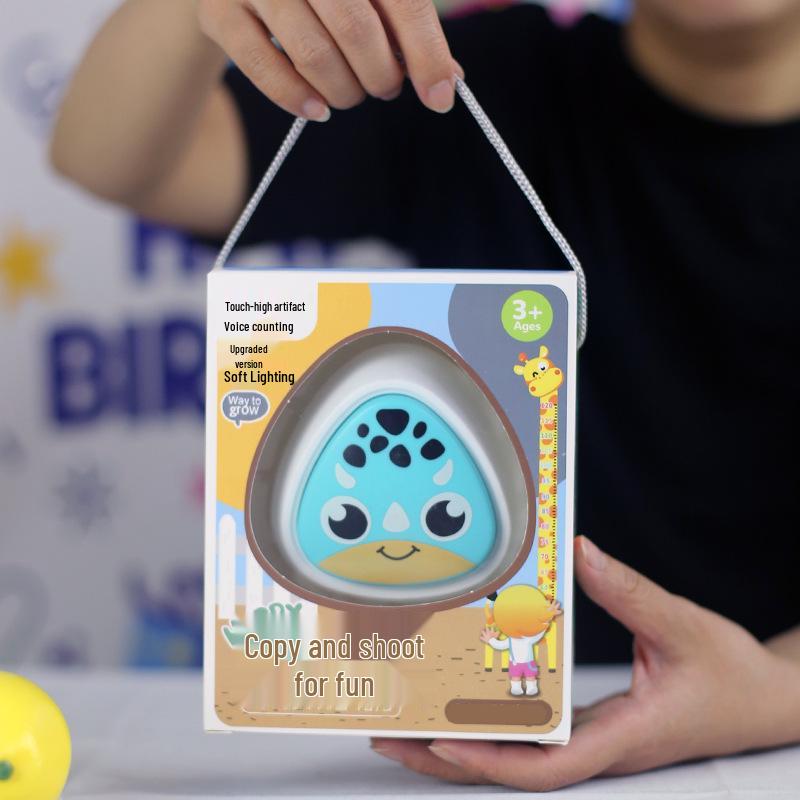 

Детский светящийся тренажер для прыжков с голосовой активацией для роста и счета