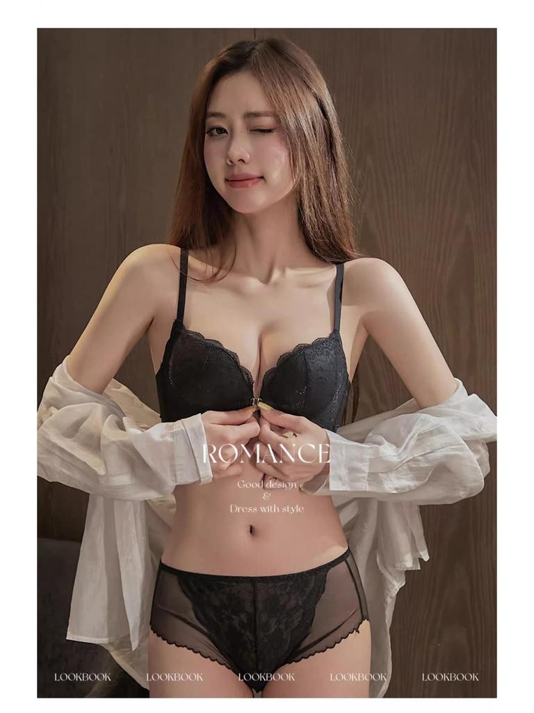 Front Closure Push-Up Bra for Small Busts - Enhancing & Lifting Design for a Sexy, Anti-Sagging Look, 2025 Model.