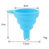 Car Engine Funnel Universal Silicone Liquid Washer Fluid Change Foldable Portable Auto Engine Oil Petrol Change Funnels 2025