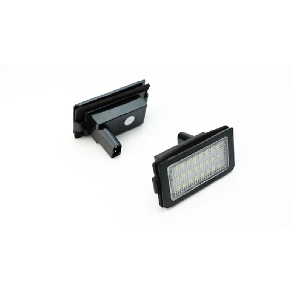 OEM-Replace 18-SMD 3W LED License Plate Light Assy For 1995-01 BMW E38 7 Series