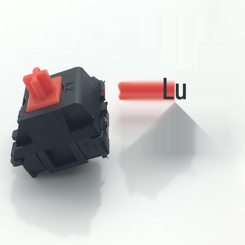 Three-Legged Mechanical Keyboard Switch: Dustproof Black, Red, Brown, Blue, Cross Key, Magnetic Options