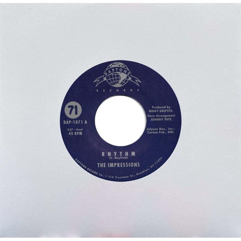 

7inch Record IMPRESSIONS - Rhythm! / Star Bright DAP1071 DAPTONE 2013 US Soul/Funk