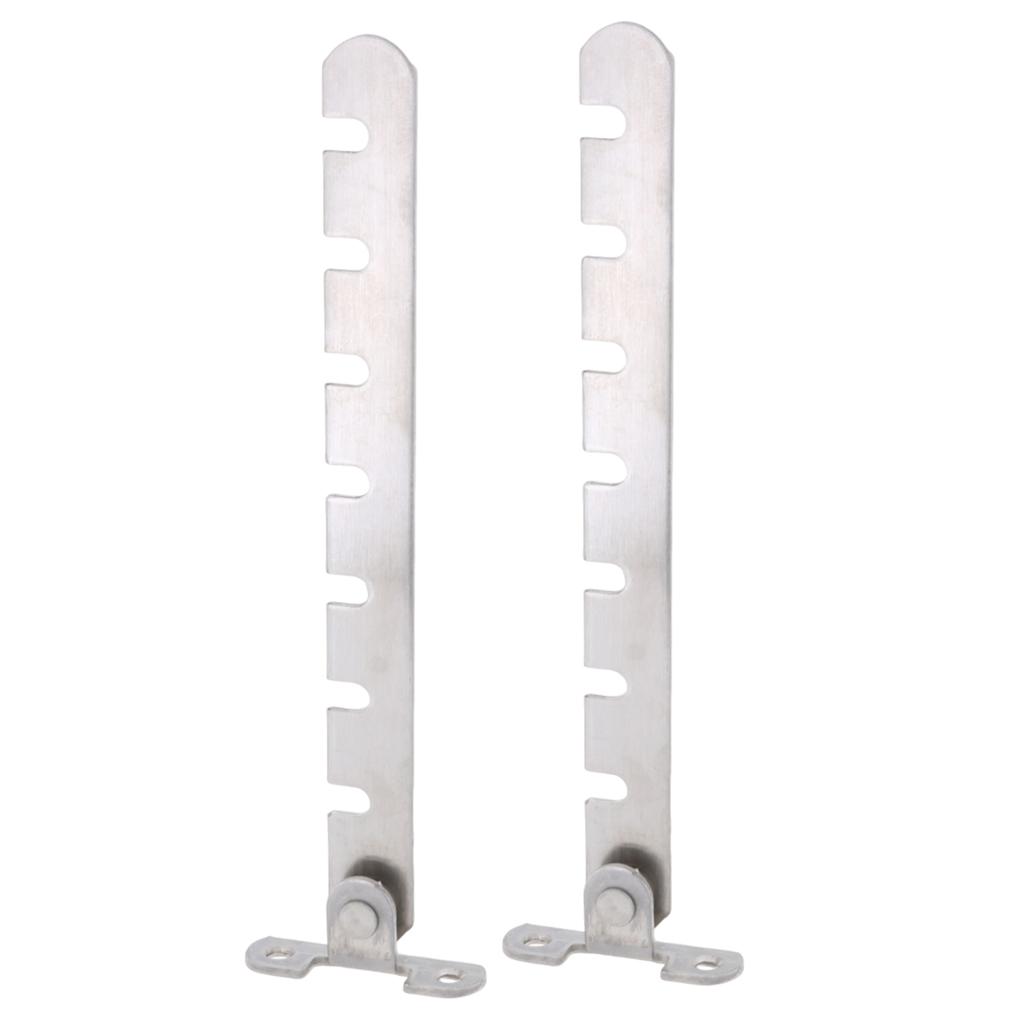 2Pcs Adjustable Window Limiters Stainless Steel Window Lock Tilt Control Window Stopper for Various Doors and Windows