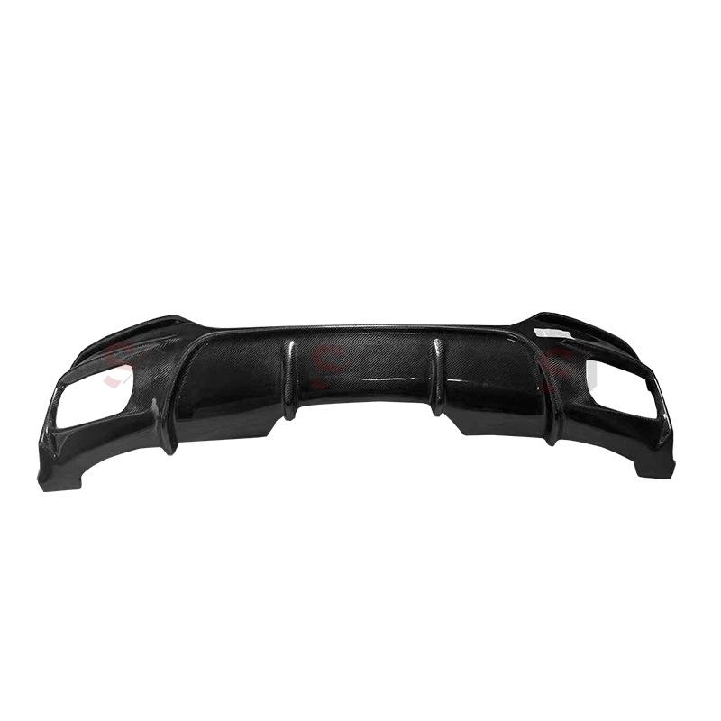 BMW X6 F16 Carbon Fiber Rear Bumper Diffuser 3D Style Lip Kit
