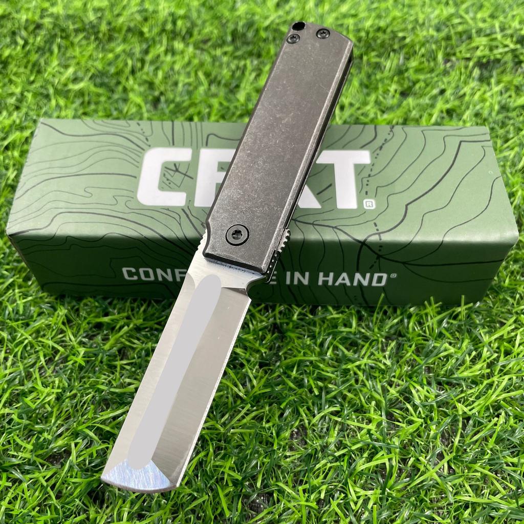 Tactical Keychain Folding Knife - Mini Stainless Steel EDC, Survival Multitool for Camping/Fishing