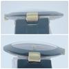 Working Good RADO 129.4075.4N 32796764 Quartz QZ Coupole Sapphire Crystal Men's Watch Gold Black Dial Date Genuine Buckle WATER SEALED 3-Hand