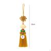 Car Pendant Mirror Pendant,Lotus Shape,Gift Decorative Resin Tassel Hanging Decoration Cars