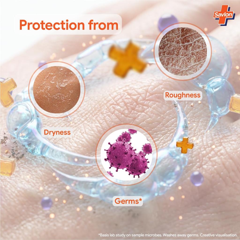 ITC Savlon Moisture Shield Liquid Handwash Refill Pack 650ml  Cleansing Skin Care Moisturizing Family Soap