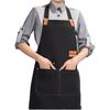 Waterproof Hanging Neck Canvas Apron - Custom Printed for Kitchens, Coffee Shops, Gardening – Stain-Resistant Waist Apron for Women