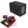 Fashion PU Leather Card Deck Box Flannel Collection Game MTG Trading Card Holder Game Card Organizer Women Men