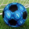 Naples Football Club Indoor Soccer Ball Colorful Machine Stitched PVC Size 5 Team Training Competition Ready Durable High-Bounce Cool Sports Gift