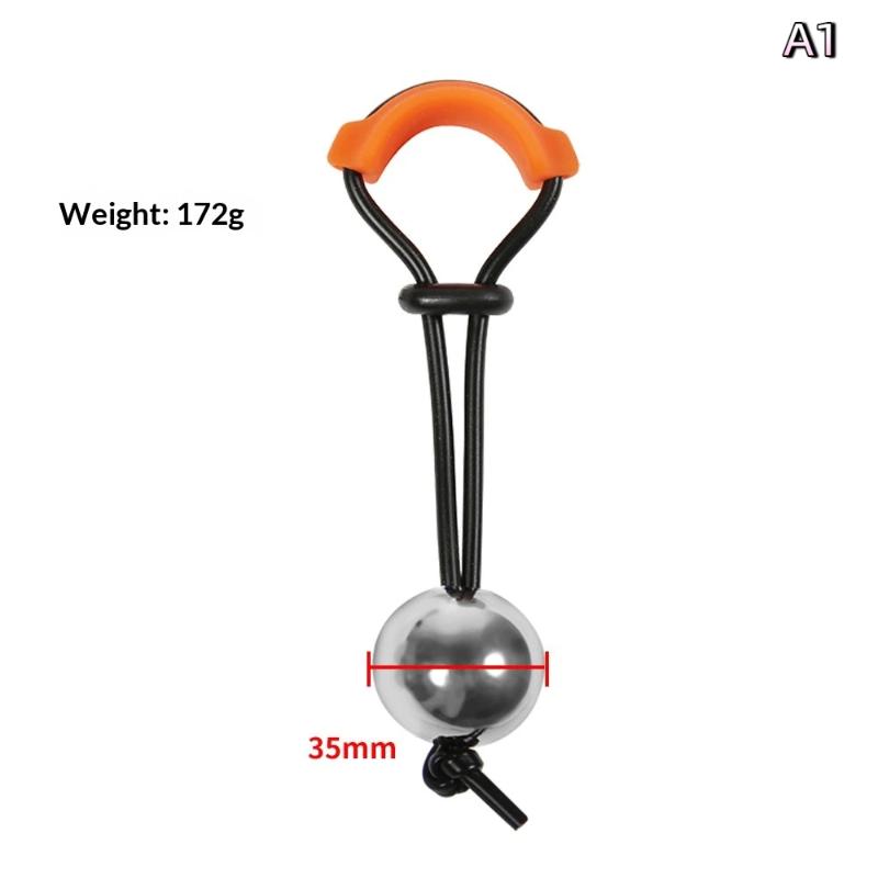 Male Weight-Bearing Penis Ring with Steel Ball Cock Ring Heavy Stretcher Penile Training Device Erection Extender Male Enhanceme