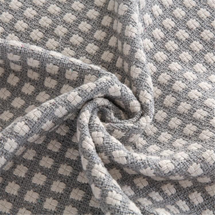 Thickened Non-Slip Cotton and Linen Sofa Cushion Wholesale Modern Simple Plaid Sofa Towel Slipcover Four Seasons