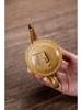 High Bamboo Section Yixing Zisha Teapot, Handmade Duan Ni, Original Ore, High-Temperature, Household Tea Pot and Set.