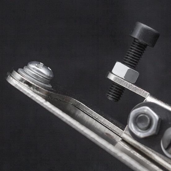 Adjustable Metal Zipper Guide Attachment for Home Industrial Sewing Machine