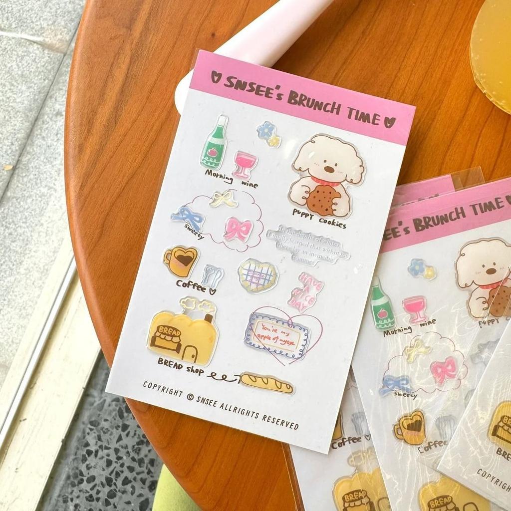 Girlish Cute Pink Fruit Ice Cream 3D Relief Stickers High-quality Epoxy Resin Jelly Decals for IPad Laptops Phone Case DIY Decor