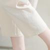 LangSha Women's Summer Cotton Linen Short Sleeve Two-Piece Set