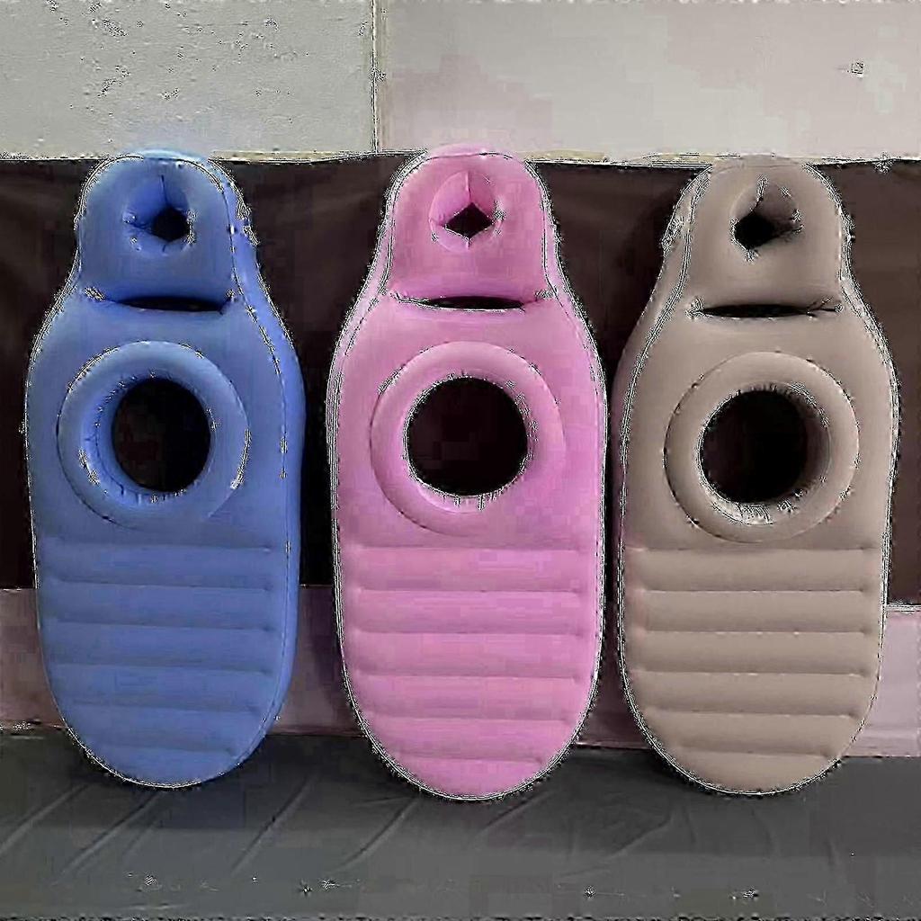 Aufblasbares Schwangerschaftskissen mit Bauchaussparung, Tragbares Mutterschafts-Stützkissen, Praktisches Geschenk (170x65x22cm)