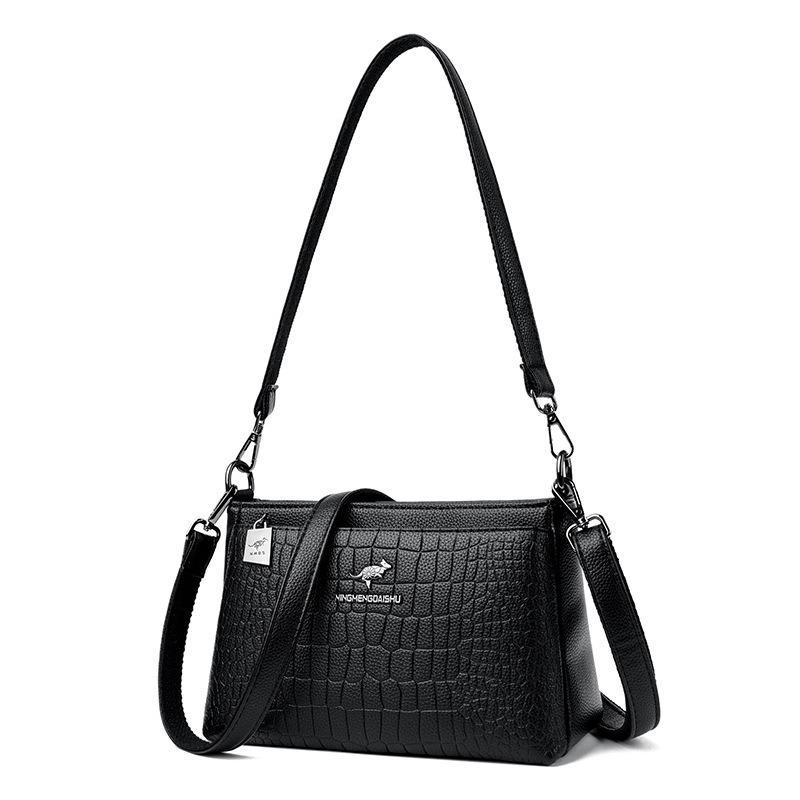 Fashionable Middle-aged Lady's Crossbody Single-shoulder Bag, Retro and Simple, Retro Style Bag
