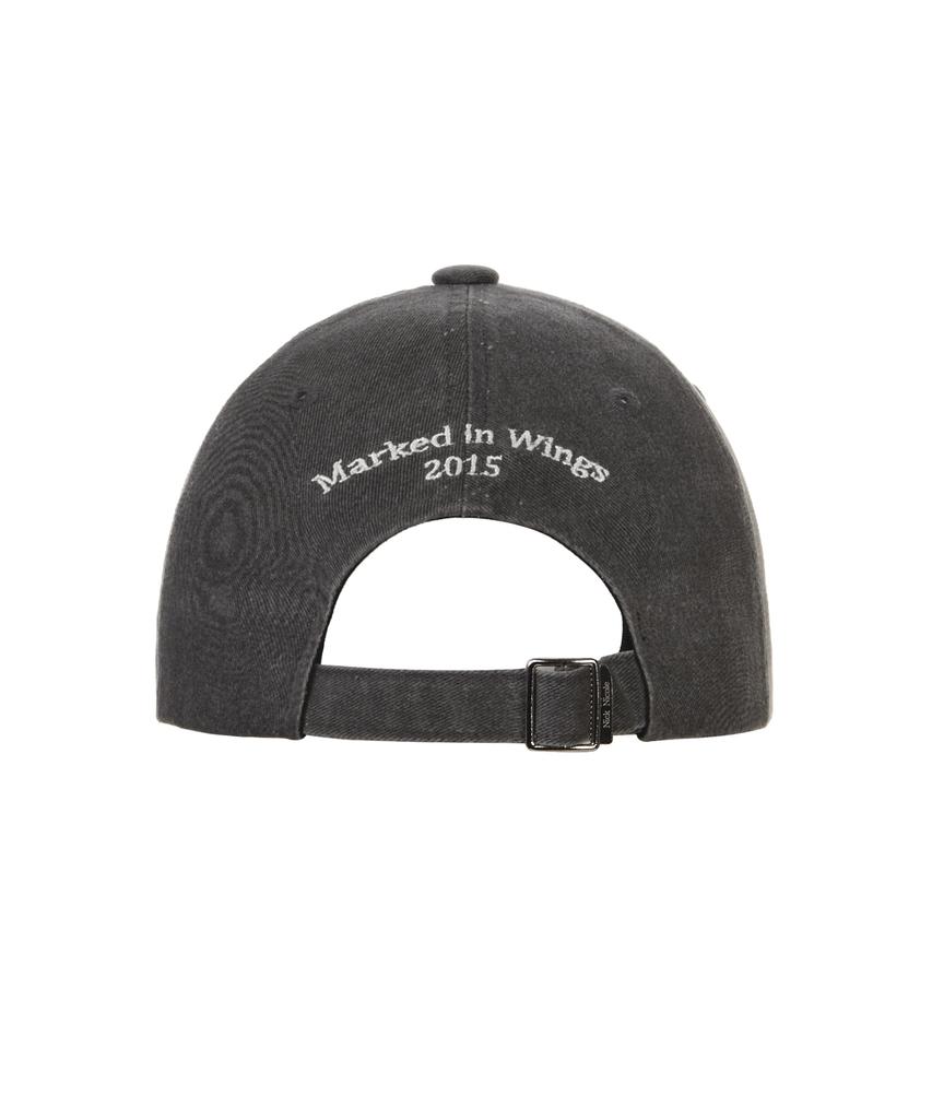 Nigaennikol Mini Originals Nicole Ball Cap_Charcoal Cream