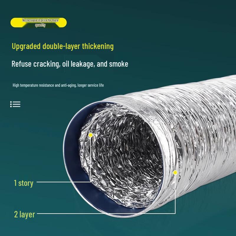 Flexible Aluminum Foil Exhaust Duct
