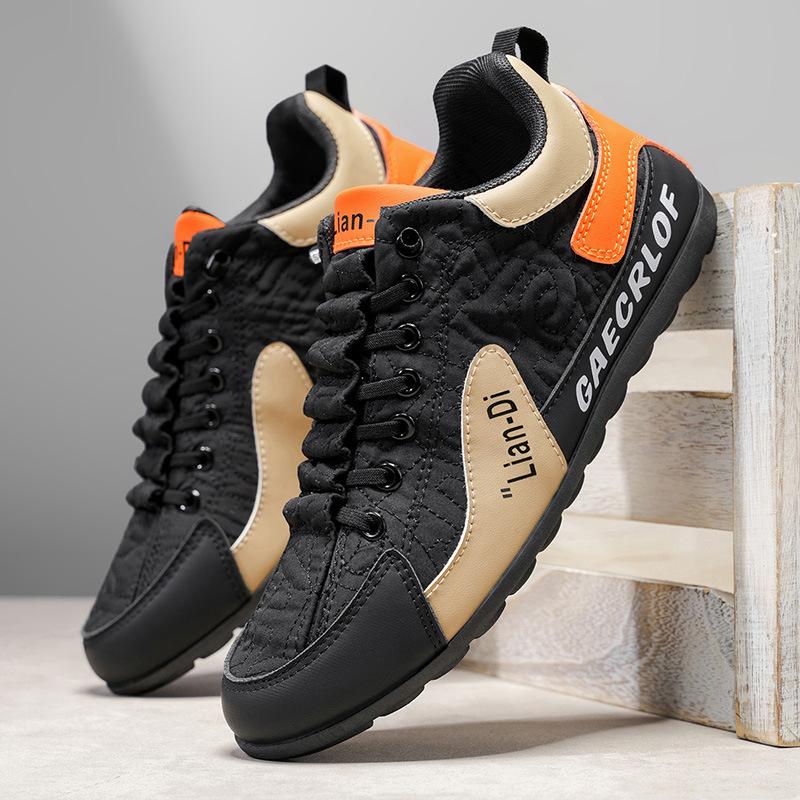 

Fashion High Quality Men Shoes Fashion Sneakers Light Pu Leather Casual Oes Walking Flats Luxury Tennis Shoes for Men Sport Running Shoe 39 чёрный