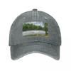 Lake Taneycomo Summer Fog Baseball Cap black hats on offer Hip Hop western Hat Unisexs Hats Womens