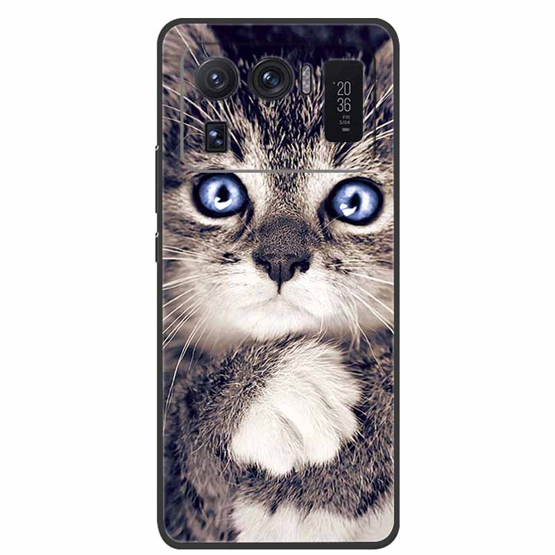 For Xiaomi Mi 11 Ultra Case 6.81 Shockproof Soft silicone TPU Back Cover Cases For Xiaomi11 Ultra Phone fundas Mi11 Ultra Cute