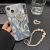 Luxury Love Heart  Phone Case For iPhone 16 Pro Max Funda iPhone 13 15 11 12 14 Plus 16promax 15promax 14promax Soft IMD Covers