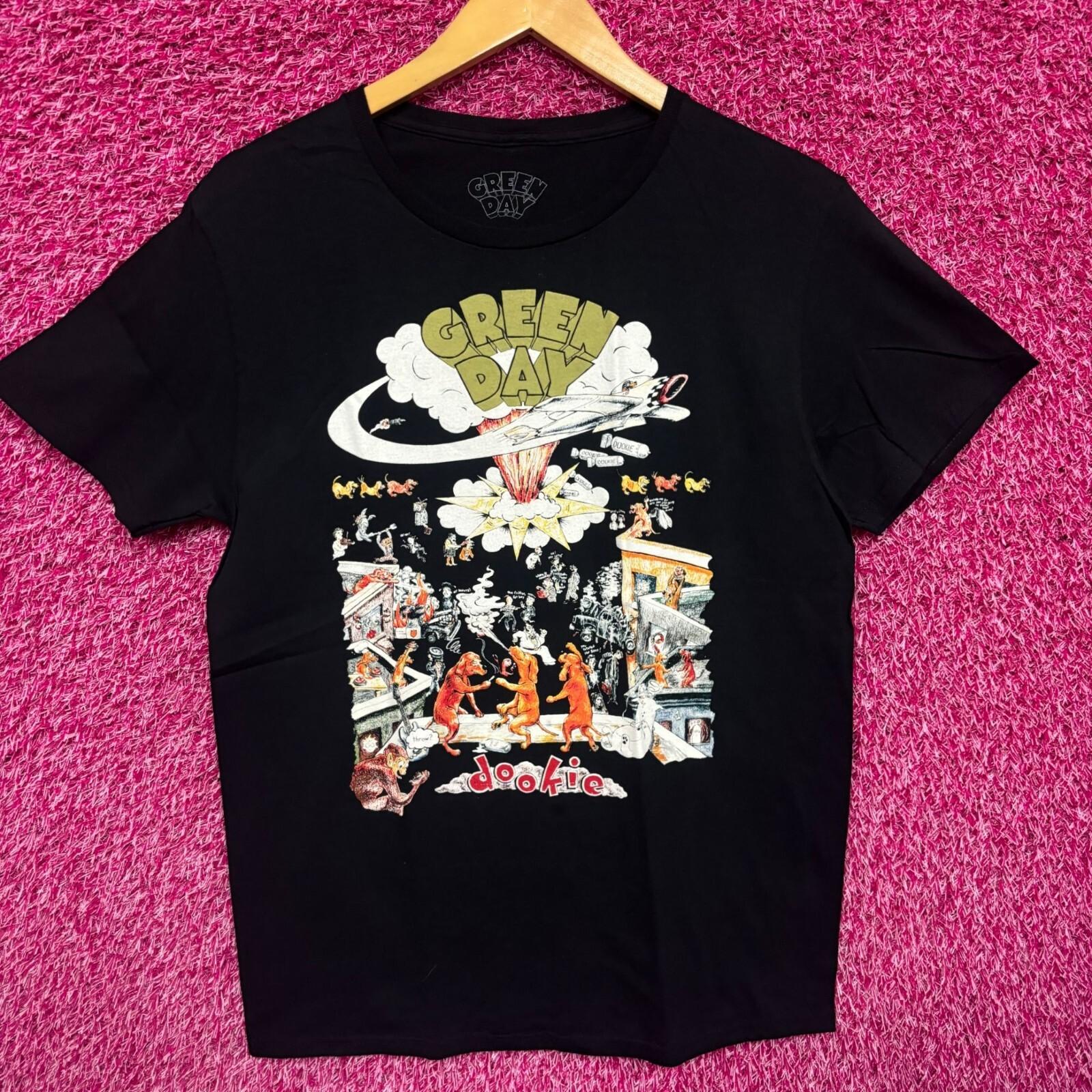 Green Day Dookie Album Cover Art Pop-Punk Rock Tee M XL