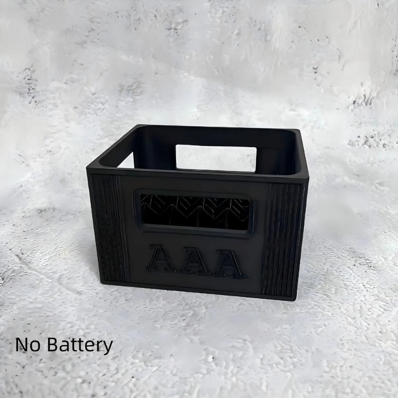 Battery Storage Box Beer Crate Type Battery Organiser With Stackable Design Stores 20 2A Or 30 3A Batteries Box