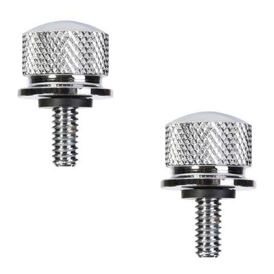 Set of 2 Seat Screws for Motorcycles, Seat Bolts, Motorcycle Seat Nuts, Motorcycle Rear