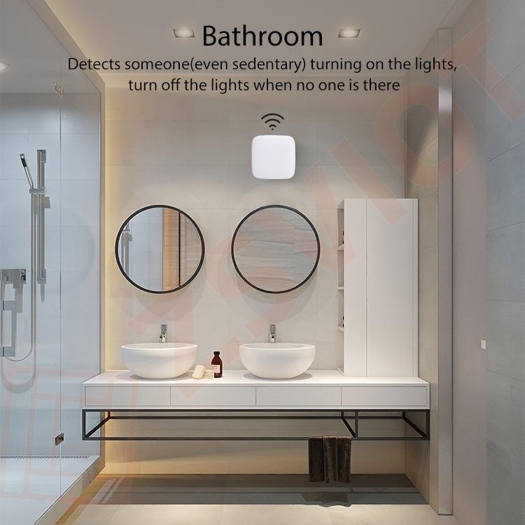 Tuya Smart 5.8GHz WiFi Motion Sensor Radar for Real-time Human Detection
