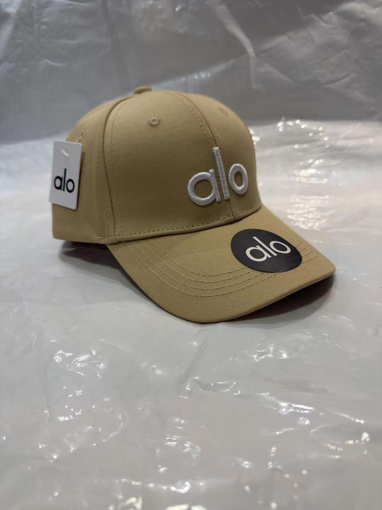 New Baseball Cap High Top Embroidery Women'S Sports Style Hat American Embroidery Trend Cap Alo Casual Fashion Versatile
